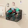 Accesorios para el cabello de baño, accesorios para vestir de bebé, organizador de scrunchies, caja de almacenamiento de accesorios para el cabello, pinzas para el cabello de pared para niños, diademas, scrunchies