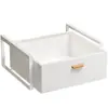 Cesta para Gaveta de Armário Rack de Armazenamento Deslizante Caixa de Armazenamento para Tigelas e Pratos de Condimentos Tipo Gaveta Rack Laminado para Armário Inferior de Cozinha