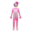 Disfraz de monstruo pequeño de color azul para juego de ROBLOX de amigos del arcoíris de Halloween