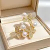 Broche de Tulipán de Zirconia de Alta Gama Xiliang Feizi Corsage de Tulipán Colorido Estilo Coreano Pin de Regalo Elegante Venta al por Mayor