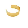 Pulsera Ancha Brillante Moda Personalizada Metal Texturizado Chapado en Oro Exagerada Europea y Americana Pulsera Espejo No se Cae Fácilmente Joyería