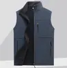 Chalecos de Otoño e Invierno con Logos Estampados y Bordados para Hombres y Mujeres, Chalecos de Polar, Chalecos de Forro Polar, Chalecos de Algodón Gruesos y con Forro de Polar