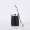 Caneca Mini Criativa de Alto Padrão, Copo Térmico Moderno de Aço Inoxidável 304, Copo de Água Conveniente a Vácuo de Camada Dupla Atacado