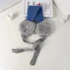 Orejeras de Lana de Cordero Engrosadas de Nuevo Color Coreano para Niños, Orejeras Antihielo y Cálidas para Otoño e Invierno, Orejeras para Bebés Niños y Niñas