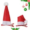Decoraciones de Gorro de Navidad Pinzas para el Cabello Ambiente de Fiesta Navideña Infantil Accesorios para Fotos Decoración de Ángulo Recto para Gorro de Navidad Pinza de Pico de Pato