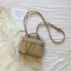 Bolso Caja Casual y Elegante de Gran Capacidad, Modelo Popular para Primavera 2026, Bolso de Hombro Sencillo y Elegante, Bolso Cruzado de Hombro Texturizado