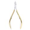 Tijeras para cutícula D501 de acero inoxidable transfronterizas, Tijeras para uñas para eliminar padrastros, Herramientas de manicura, Cortauñas, Pinzas duraderas para cutícula