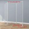 Móvel dobrável destacável malha rack jardim de infância obras dobrável caligrafia pintura display rack ferro malha rack
