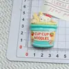 Accesorios de resina DIY de gato postre con temática de comida de dibujos animados para fundas de teléfono, pinzas para el cabello, imanes para refrigerador, llaveros, colgantes y joyería - al por mayor