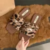 Nuevas zapatillas de algodón para mujer, felpa de aspecto de hada, de moda para otoño e invierno 2026, antideslizantes, bonitas zapatillas peludas de punta abierta
