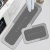 Tapete para Piso de Cozinha household novo lama de diatomáceas absorvente macio antiderrapante à prova de óleo apagável lavável resistente a manchas tapete de piso