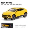 1/24 gran G G63 gran modelo de coche de aleación todoterreno de seis puertas coche de juguete para niños con sonido y luz