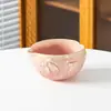 Tazón de Matcha con Forma de Corazón Estilo Japonés con Pico, Tazón con Lazo, Soporte para Batidor de Té, Más Vendido en Amazon, Venta Directa desde Changji