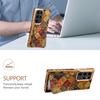 Denior Es Adecuado para Samsung S24Ultra Funda para Teléfono Móvil Lenguaje de las Flores S23 Funda Protectora para Teléfono Móvil Soporte Anticaídas S24