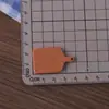 Bandeja Simulada de Grão de Madeira Miniatura Prato de Pão Acessórios de Resina DIY Decorações de Casa de Bonecas Fornecimento Atacadista Transfronteiriço