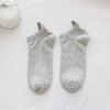 Meias de moda novas para primavera e verão japonesas e coreanas meias de algodão puro para casal meias com bordado no calcanhar rosto sorridente de desenho animado homens e mulheres cano curto atacado