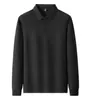 Polos de manga larga, uniformes de trabajo para las temporadas de otoño e invierno, uniformes para personal de catering, camisetas para eventos anuales corporativos, impresos a medida con logotipos y diseños