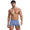 Ropa interior para hombre de algodón de fibra larga 100S Alta elasticidad Transpirable No sofocante Absorbe el sudor Calzoncillos tipo bóxer Fuente de suministro para transmisión en vivo de comercio electrónico Fábrica