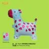 Novo Balão Caminhante de Roda Versão Mini Q com Roda de Corda Balão de Filme de Alumínio Animal de Desenho Animado Brinquedo de Barraca de Feira Noturna