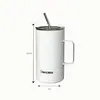 Vaso Artesanal Portátil de Doble Capa Explosivo Termo Vaso con Ventosa para el Hogar Creativo Vaso de Acero Inoxidable Taza de Café Vaso para Agua
