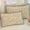 Funda de almohada de algodón puro grado A para maternidad e infantil, funda de almohada de gasa de doble capa 100% algodón, funda de almohada de bebé con dibujos animados lindos 30x50 cm, una pieza