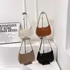 Nova Bolsa Simples de Ombro para Mulheres 2026, Bolsa de Ombro Fashion Versátil Retrô para Trabalho e Deslocamento, Bolsa de Mão Quadrada Pequena Elegante