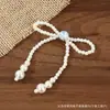 Decoración de lazo de perlas estilo Chanel accesorios hechos a mano con cuentas accesorios para joyería DIY accesorios para funda de teléfono parches 3D