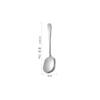Cubertería de acero inoxidable 304 cuchillo tenedor cuchara cubertería occidental cuchillo para bistec cuchara tenedor juego de cubertería estándar para restaurante occidental