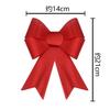 Decoração de Natal para Ano Novo Transfronteiriço Árvore de Natal Vermelho Dourado Prata Lantejoulas Laço Acessórios Decoração Presentes de Natal