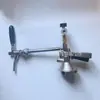 Dispensador de Cerveza para Exteriores de Acero Inoxidable, Dispensador Manual Simple de Cerveza Artesanal, Bomba de Cerveza Tipo Plato Tipo Pozo