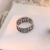 Anillo de apertura de placa de ábaco de riqueza cuadrada nuevo bañado en plata tamaño 21 mm peso aprox. 4,37 gramos outlet de fábrica
