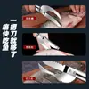 Cuchillo para Ventresca de Pescado para Uso Doméstico, Raspador de Escamas de Pescado, Removedor de Escamas de Pescado Espesado de Acero Inoxidable, Cuchillo Especializado, Cuchillo para Ventresca de Pescado, Herramienta para Cortar Pescado