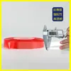 Película roja PET cinta de doble cara 0.2mm fuerte transparente alta temperatura impermeable placa de batería señal fija fábrica en stock