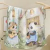 Toalha de Banho de Gaze para Bebê Classe A 6 Camadas Algodão Puro Envoltórios de Banho Buersucker Toalha de Banho para Recém-Nascidos e Crianças Cobertor Absorvente Revestido
