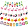Decoración de Fiesta Hawaiana para Producto Nuevo de Amazon Transfronterizo Colgante de Puerta Adornos Colgantes para Fiesta de Verano en la Playa Adornos Colgantes