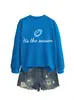 É a estação Amazon eBay site independente moda, única, versátil moletom esportivo feminino outono e inverno