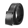 Cinturón de Puntos para Hombre de Cuero Genuino Ropa Interior Cinturón de Hebilla Automática Piel de Vaca Cinturón de Alta Gama para Hombre Logo Láser Texto