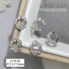 Copos de Nieve Navideños Circonita Joyería Arte de Uñas Diamante Lote Completo Diamante Brillante Dorado y Plateado Guirnalda de Lazos Campana Accesorios para Uñas