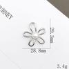Novo Recorte Flor de Pérola Lian Song Acessórios de Joia para Capa de Celular DIY Flor com Furo Eletrodepositada em Liga de Zinco Acessórios para Sapato