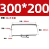 Acero Inoxidable 304 Abrazadera Rectangular Cable de Puente Conducto para Ingeniería Fotovoltaica Abrazadera para Tubo Hebilla de Fijación para Tubo Cuadrado