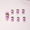 Día de Año Nuevo Estilo Japonés Dibujos Animados Arte de Uñas Joyería Resina Sanrio Accesorios para Uñas DIY Accesorios para Pendientes Jingle Cat