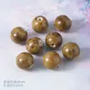 Estilo Retrô Cerâmica Contas Soltas 18mm Furo Grande Redondo Contas de Jingdezhen Material DIY Acessórios para Colar Joias com Contas