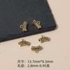 Color oro antiguo reimpresión espaciador de cuentas rueda diy accesorios para pulsera de cuentas accesorios para collar al por mayor