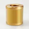 Porta Plumas Metálico Porta Plumas Inserto Pequeño para Plumas Cuadrado Barril Negro para Pluma Base para Cepillos de Dientes de Pareja Porta Cuchillas Papelería para Estudiantes