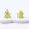 Novo Estilo Fofo Liga Fantasma Pequeno Fantasma de Halloween Pingente Joia DIY Pulseira Colar Acessórios com Contas