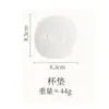 Tetera de Porcelana de Jade Blanco con Tapa de Tres Piezas, Taza de Té, Taza para Ceremonia del Té, Lavado de Tinta, Cerámica Doméstica de Montañas Lejanas, Juego de Té Kung Fu