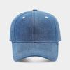 Gorra Suave de Color Sólido Retro Artística Japonesa para Mujer, Simple, Casual, para Exteriores, Protección Solar, Gorra de Béisbol, Gorra de Pareja