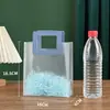 Bolsa de Regalo de Año Nuevo Bolsa de Regalo Pp Translúcida Bolso de Mano de Plástico Transparente Regalo de Cumpleaños Bolsa de Empaque de Boda