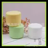 Botella de Mascarilla de 50g con Tapa Interior Botella Transparente para Mascarilla Capilar Botella de Crema Botella de Boca Ancha Caja para Pasta Caja para Pasta de Cera para el Cabello