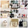Bolsas de Lienzo Personalizadas, Bolsas Publicitarias Promocionales con Gráficos Impresos, Ecológicas Estilo Ins en Blanco, Tendencia Estilo Ins Imprimibles con Logo